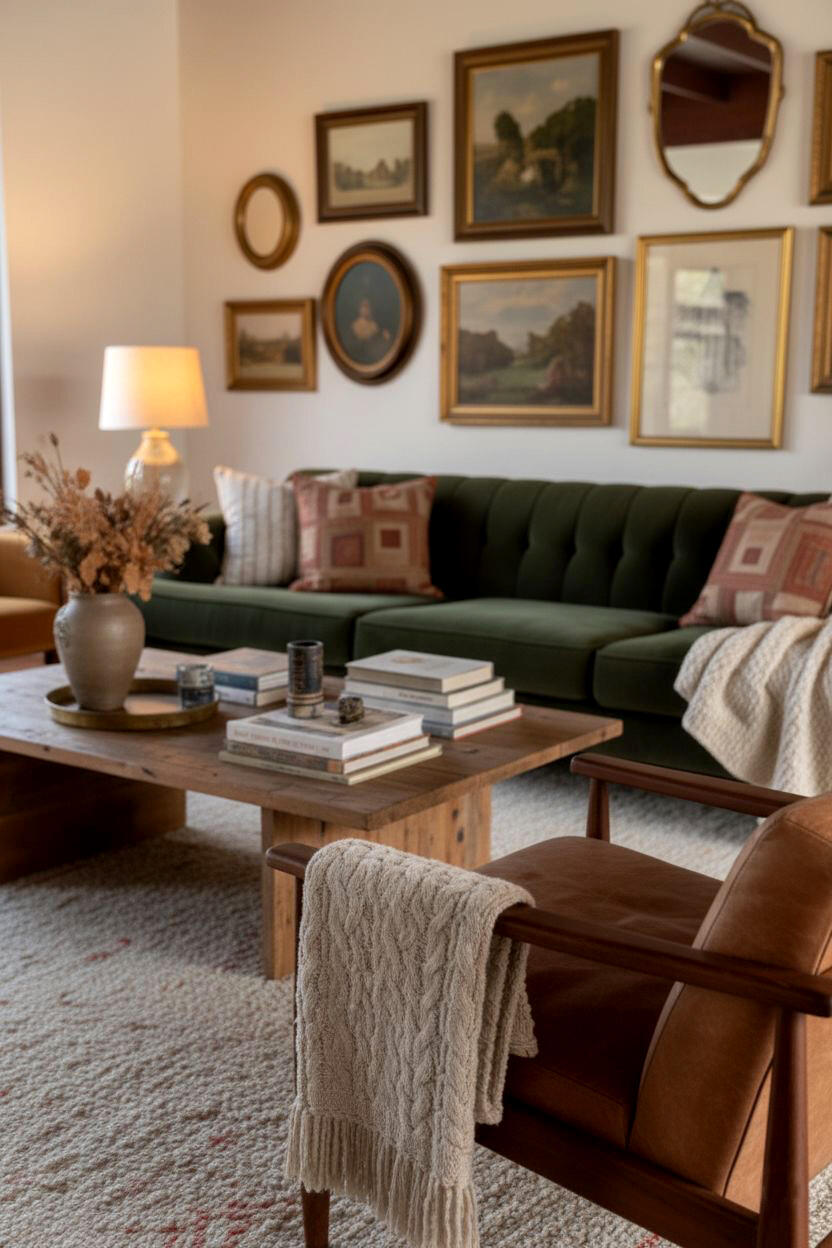 Ligra virtual staging example of a moody bedroom with ambiance